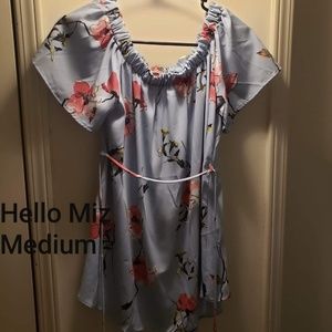 Hello Miz Maternity Blouse